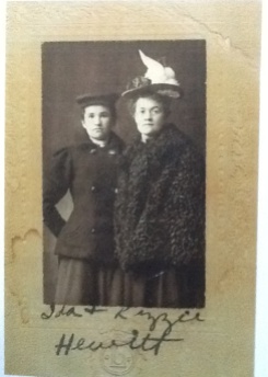 Lizzie Hewitt Hall and Ida Hewitt Milne